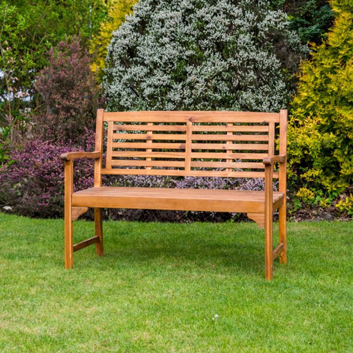 Alexander Rose Lakeside Acacia Bracket 4ft Bench