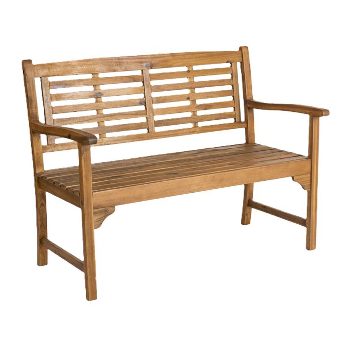 Alexander Rose Lakeside Acacia Bracket 4ft Bench