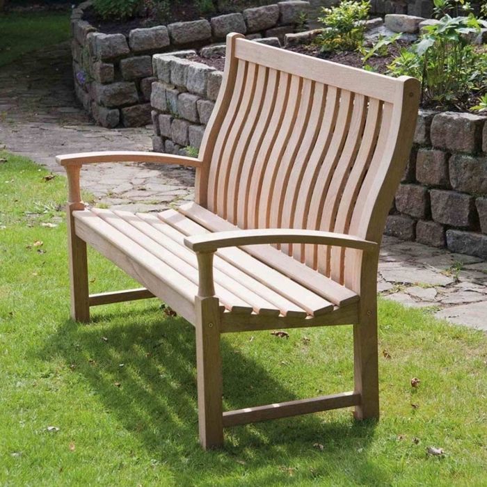 Alexander Rose Roble Santa Cruz High Back Bench 5ft (1.5m)