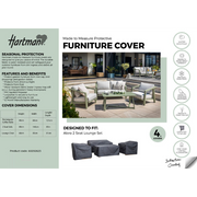 Hartman Alora 2 Seat Lounge Set Covers