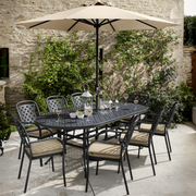 Hartman Berkeley 8 Seater Oval Set in Bronze