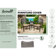 Hartman Bistro Set Protective Cover - Fits Amalfi / Berkeley / Capri / Avebury / Highgrove / Oakley / Lyra / Buxton