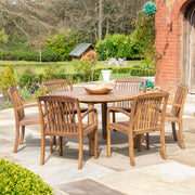 Alexander Rose Bolney 4 Round Dining Set