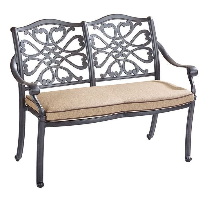 Hartman Capri 2 Seat High Back bench in Bronze
