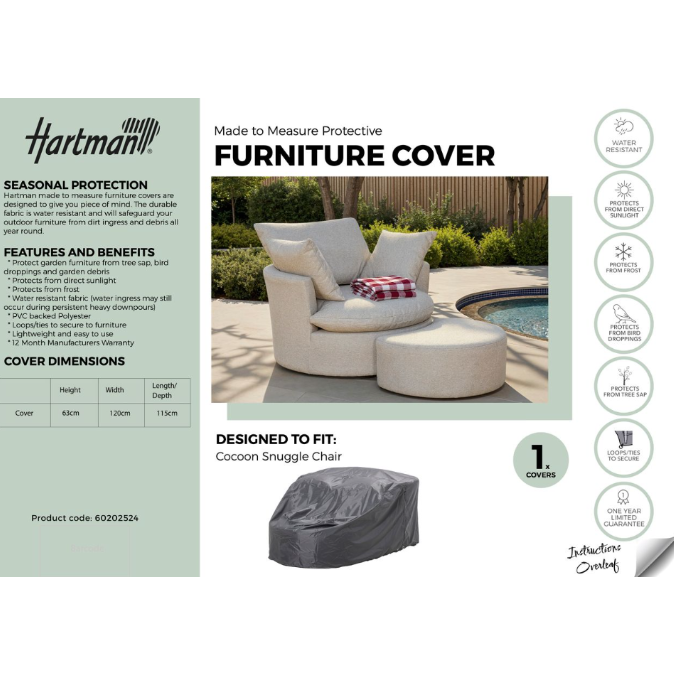 Hartman Cocoon Snuggle Chair Cover