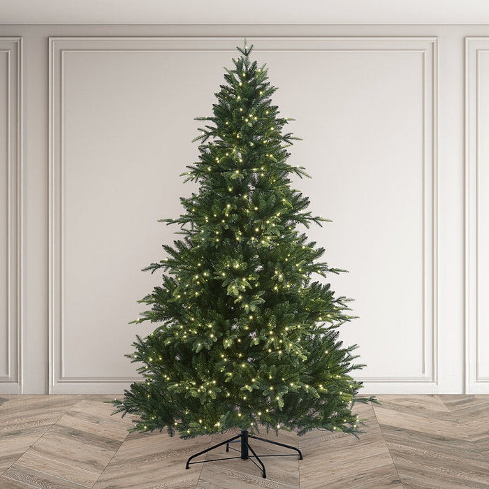 Bosk Royal Fir Artificial Christmas Tree – 6.5ft or 7.5ft (Pre-lit & Unlit Options)