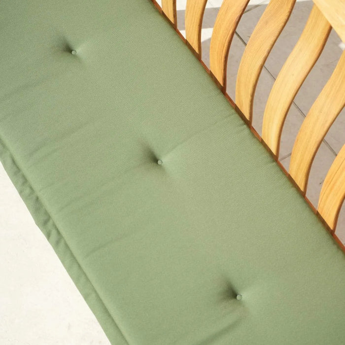 Extreme Lounging Outdoor Garden 5ft Bench Cushion in Forest Green