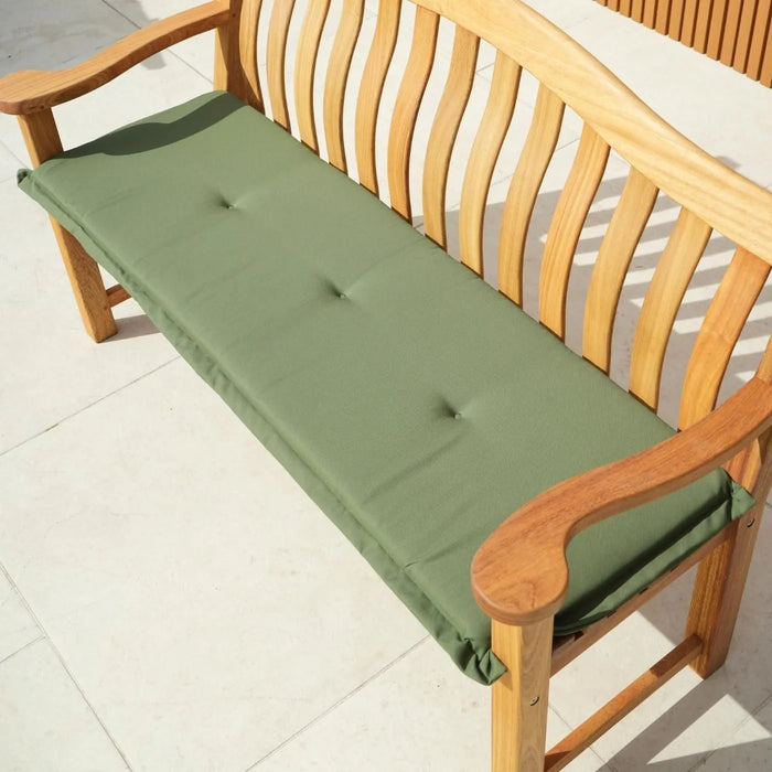 Extreme Lounging Outdoor Garden 5ft Bench Cushion in Forest Green