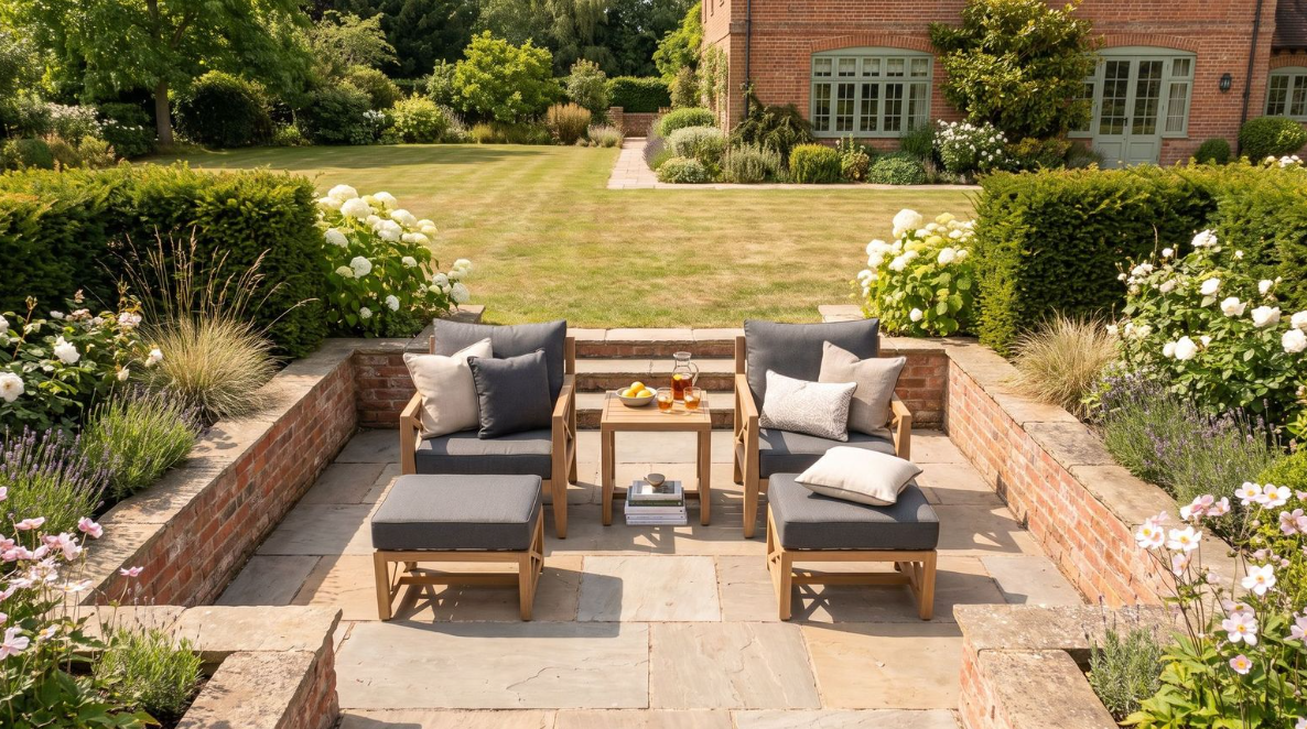 Hartman Elba Companion Set in Larch Folie / Grey Harris