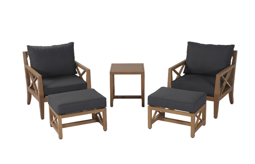 Hartman Elba Companion Set in Larch Folie / Grey Harris