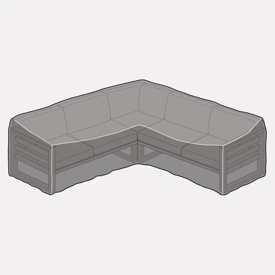 Kettler Elba Grande Casual Dining Corner Seating Cover