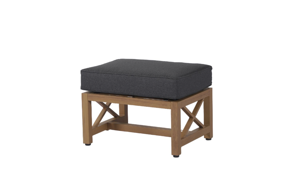 Hartman Elba Rectangular Corner Lounge Set in Larch Folie / Grey Harris