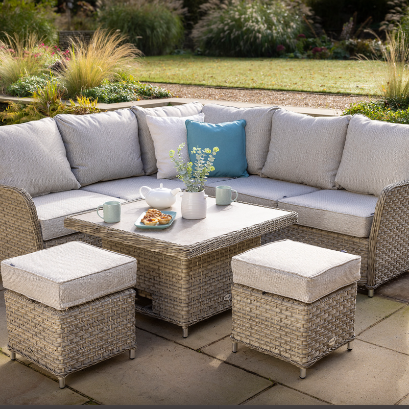 Hartman Eton Square Casual Dining Set in Beech