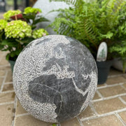 Blue Limestone Atlas Garden 400mm Sphere