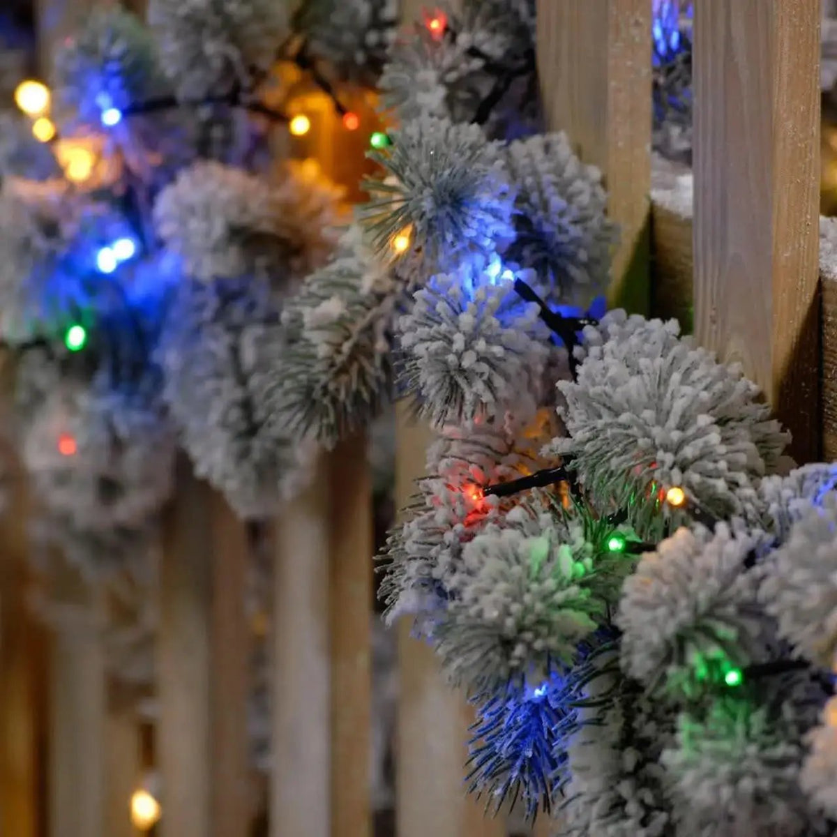 Festive Compact LED Lights Multicolour 1000