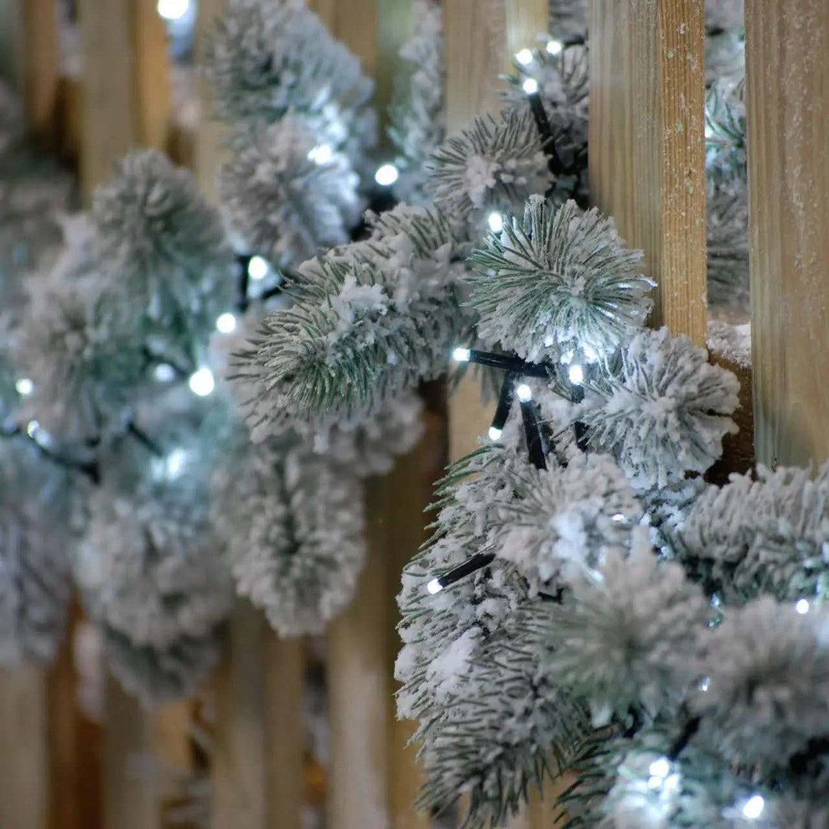 Festive Compact LED Lights White 1000