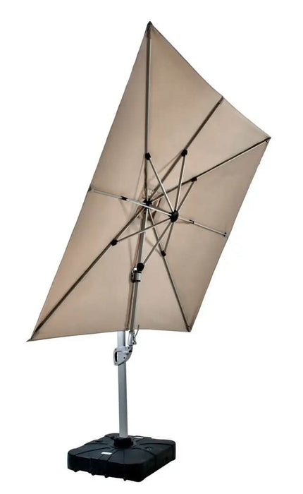 Hartman Pacific 2.7m Square Cantilever Parasol - Dove Light Grey
