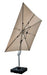 Hartman Pacific 2.7m Square Cantilever Parasol - Dove Light Grey