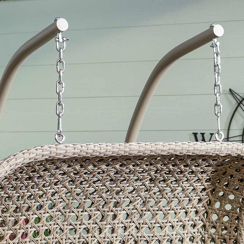 Hartman Heritage Double Hanging Chair (Beech with Dove Cushion) Ex-Display
