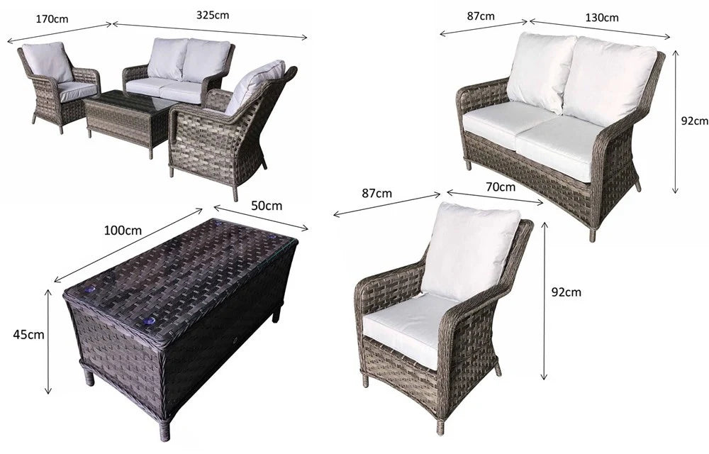 Mercer Amalfi Lounge Set