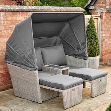 Kettler Palma Daybed Protective Cover In Grey