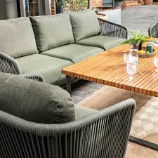 Hartman Eden Rectangular Casual Dining Set in Juniper