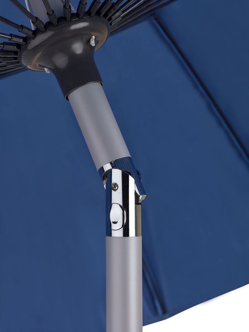Hartman Shanghai Round 2.7m Parasol - navy