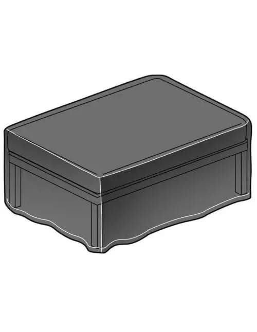 Kettler Elba Double Footstool Cover