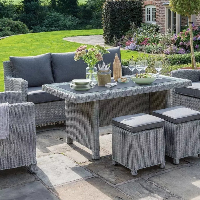 Palma Signature Sofa Set in White Wash