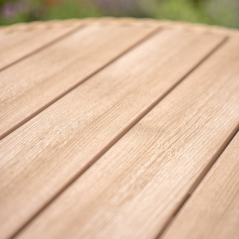 Kettler Derwent Bistro Set - close up of table