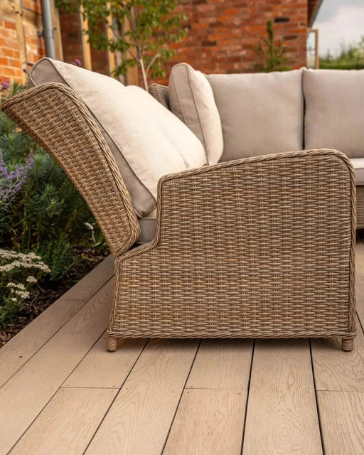 Derwent 7 Seat Right Hand Corner Reclining Set with Height Adjustable Table - view of reclining seat