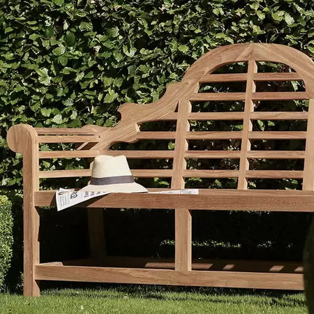 Bramblecrest Teak Lutyens Style Bench