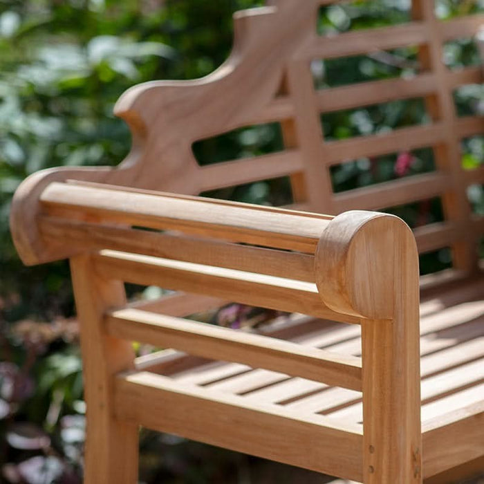 Bramblecrest Teak Lutyens Style Bench