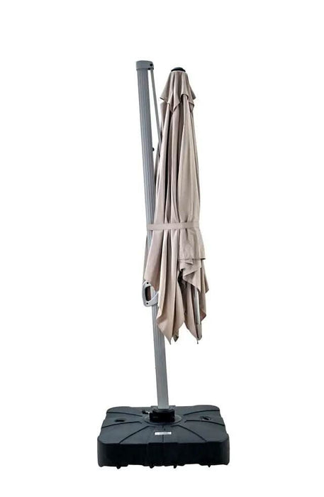 Hartman Pacific 2.7m Square Cantilever Parasol - Dove Light Grey