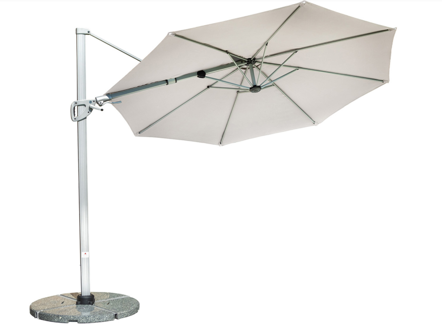 Hartman Pacific 3m Round Cantilever Parasol - Dove