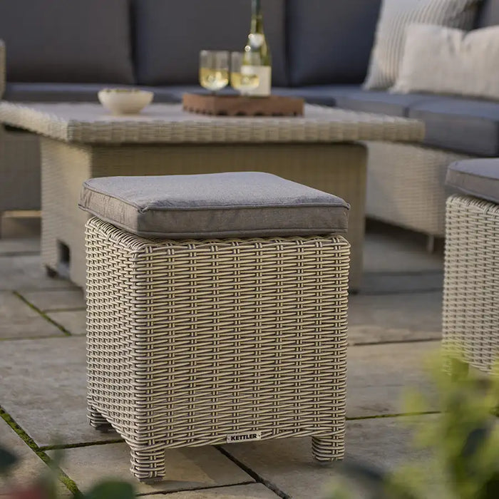 Palma Signature Mini Corner Set in White Wash