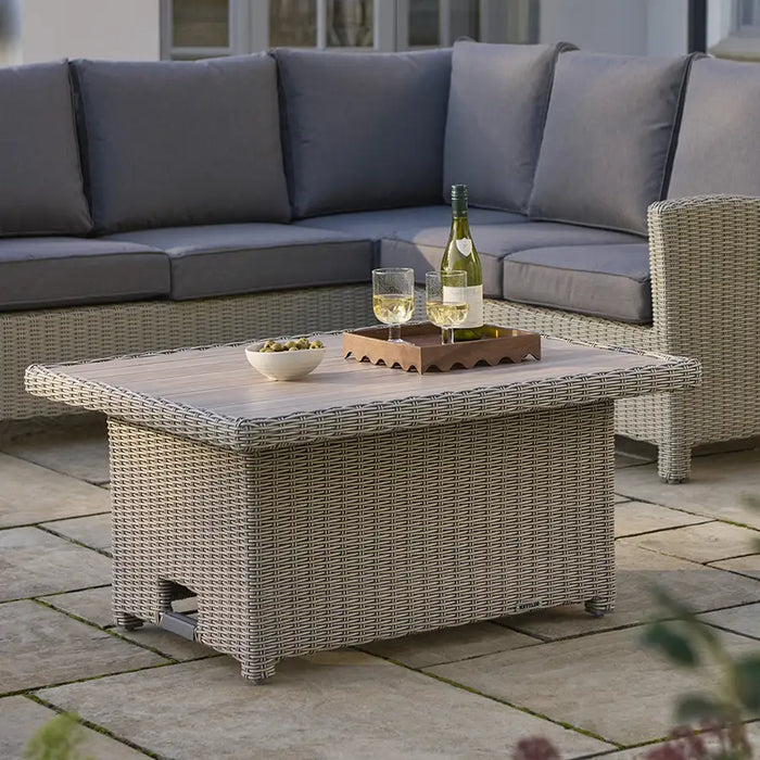 Palma Signature Mini Corner Set in White Wash