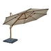 Hartman Seychelles 3.5m Round Cantilever Parasol with Folie Pole in Havana.
