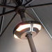 Kettler Garden Furniture Accessories Kettler 3.5m LED Free Arm Large Parasol Grey Frame, Stone Canopy, LED's and Bluetooth Speaker