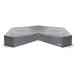 Kettler Garden Furniture Accessories Kettler Elba Low Lounge Standard Corner Protective Cover in Grey