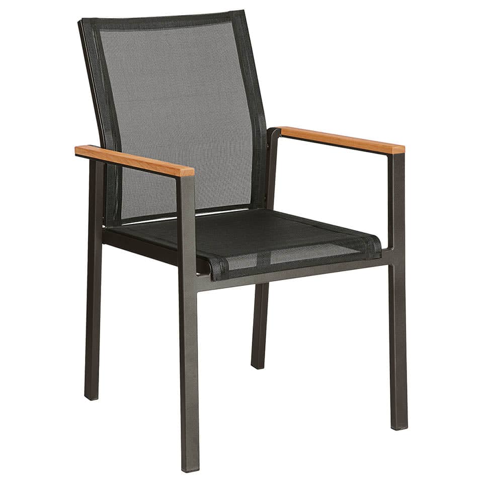 Barlow Tyrie Aura Dining in Graphite 