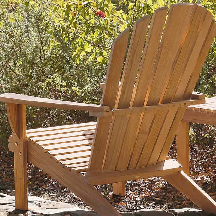 Barlow Tyrie Adirondack Armchair with footstool Ireland UK