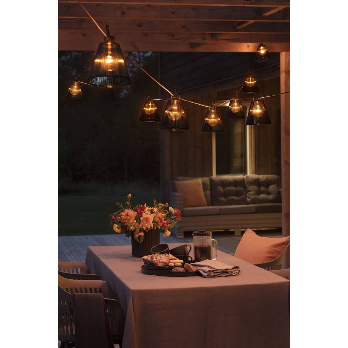 16 Clear Bulb (Add On) Set Amber