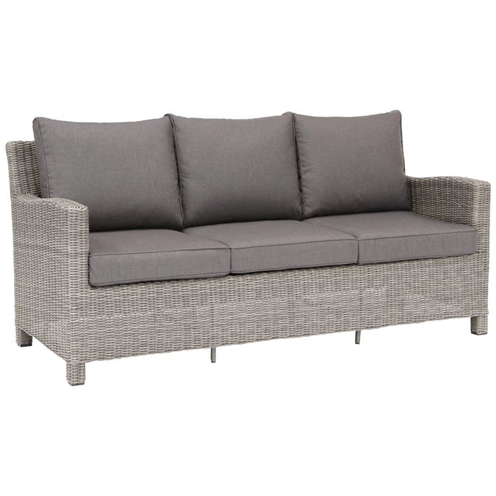 Kettler Palma 3 Seat Sofa in White Wash