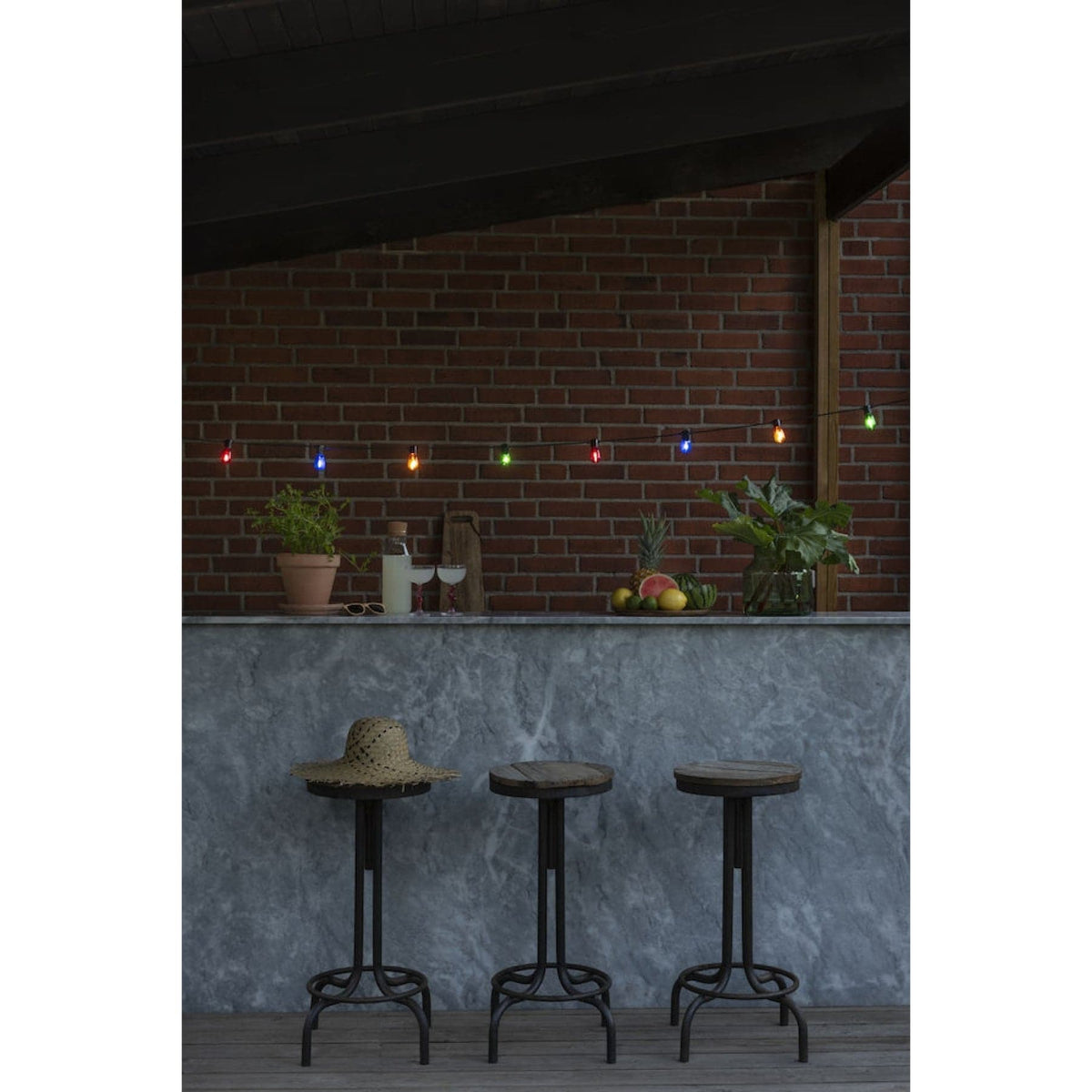 43 Clear Oval Bulb LED