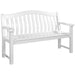 Alexander Rose Garden Furniture Alexander Rose White Turnberry Bench 5ft