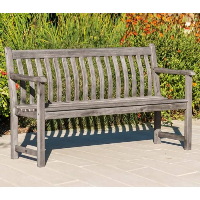 Alexander Rose Garden Furniture Alexander Rose Grey Painted Wood Broadfield Bench 5ft
