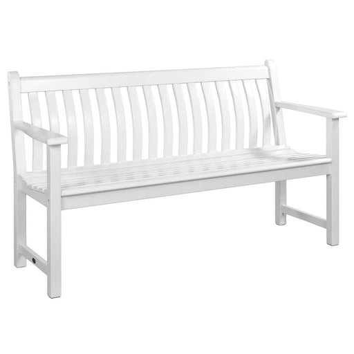 Alexander Rose Garden Furniture Alexander Rose White Painted Broadfield Bench 5ft