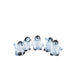 8 Piece Acrylic Penguin Light Set 12.5cm