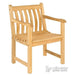 Alexander Rose Garden Furniture Alexander Rose Roble Bengal Round 4 Seater Set - Broadfield Armchairs
